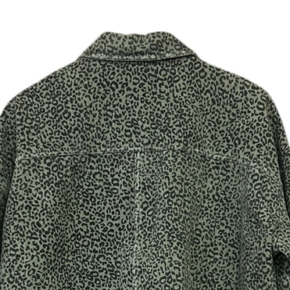 Mittoshop Leopard Print Jacket Shacket Women Smal… - image 6